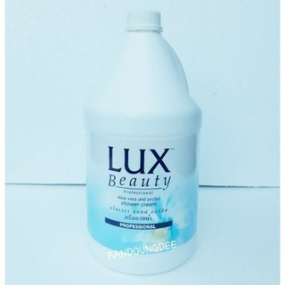 ครีมอาบน้ำ ลักส์ บิวตี้ ขนาด 3500 ml/ Lux Beauty Shower Cream อโรเวร่า&amp;ออร์คิด