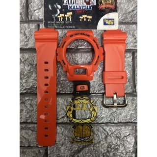 Set COMPLETE DW6900 OREN GARFIELD !! Bnb + G ปุ่ม + FP + BL + BUCKLE JAPAN