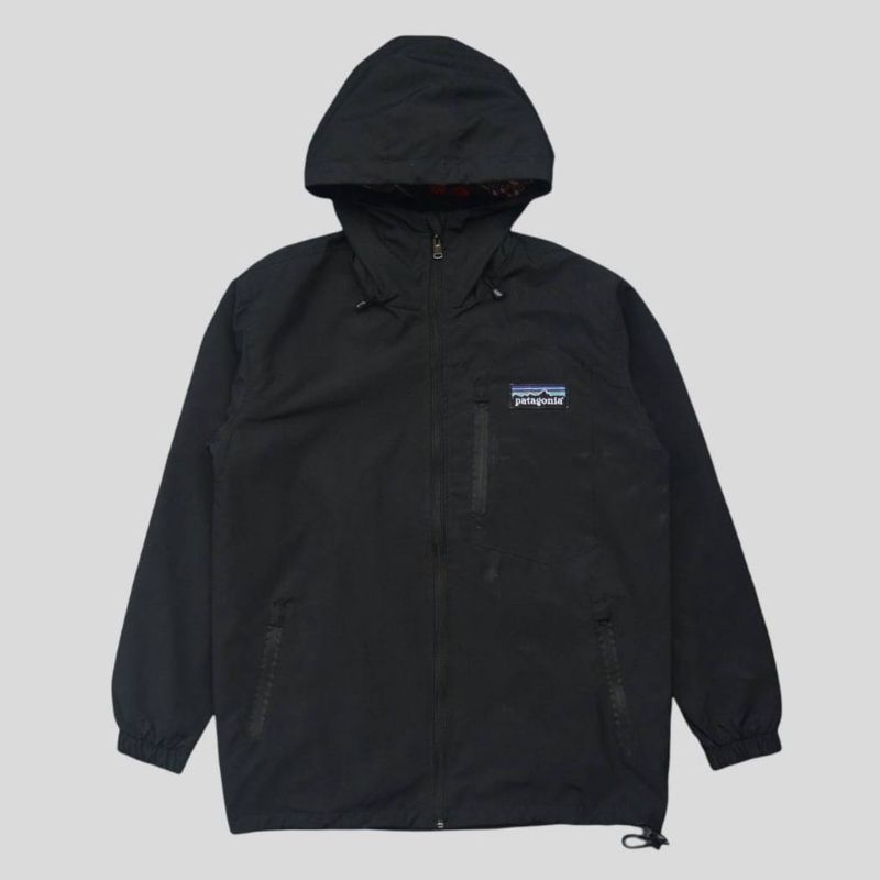 ใหม่ล่าสุด PATAGONIA TEZZERON BLACK & NAVY PREMIUM OUTDOOR JACKET