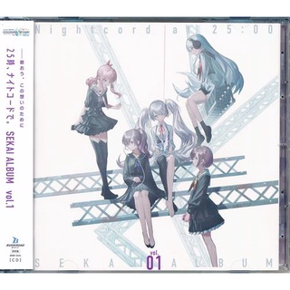 [ส่งจากญี่ปุ่น] 25-Ji Night Chord De Project Sekai Colorful Stage Vocaloid Sekai Album Vol.1 Standard Edition CD L04225317