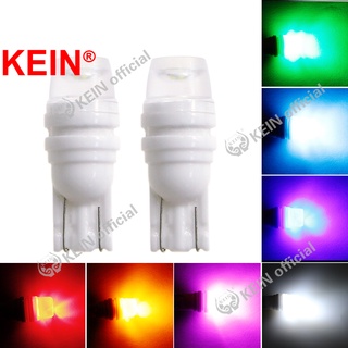 KEIN 1 ชิ้น T10 W5W 3020 3SMD เซรามิกไฟ LED รถป้ายทะเบียนด้านลิ่มภายในทางเดินไฟเลี้ยวหลอดไฟอัตโนมัติ