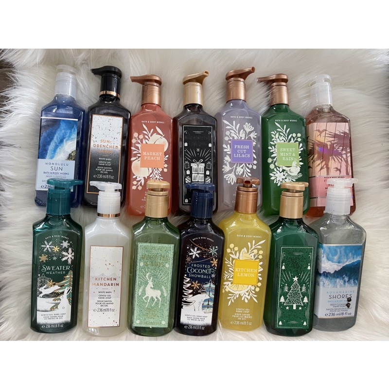 ถูกที่สุดของแท้ จาก bath and body works gel hand soap แถมถุงshop