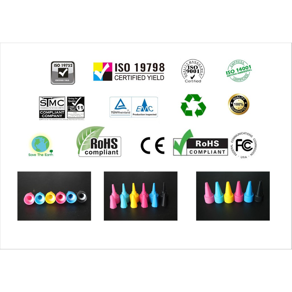 น้ำหมึกเติม EPSON ดำ น้ำเงิน แดง เหลือง 100ซีซี EXPRESS INKJET REFILL EPSON 100 ml BL/C/M/Y ราคา ถูกที่สุด ดีลบีเคเค แกลเลอรีภาพที่ 7