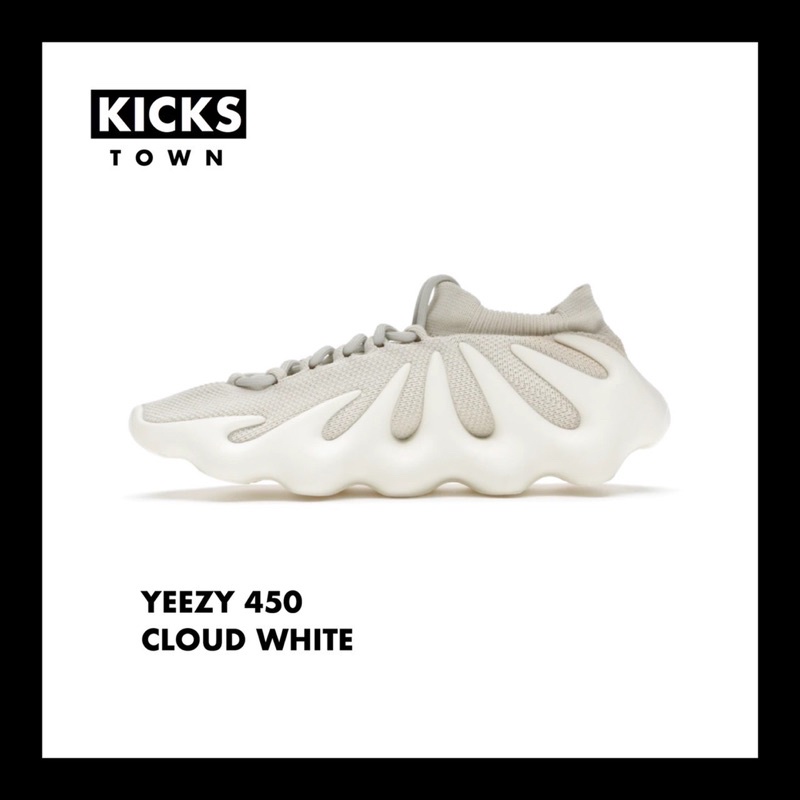 YEEZY 450 CLOUD WHITE