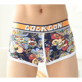 กางเกงบ๊อกเซอร์ชาย ลายพิมพ์ Boxer Mens (บรรจุ 1 ตัว/แพ็ค) ราคาพิเศษ SIZE L-3XL (พร้อมส่ง)