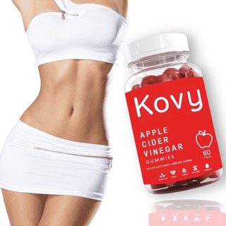 ACV gummy | Kovy apple cider Vinegar gummies เยลลี่ลดน้ำหนัก ดับหิว เผาพุง จาก 🇺🇸