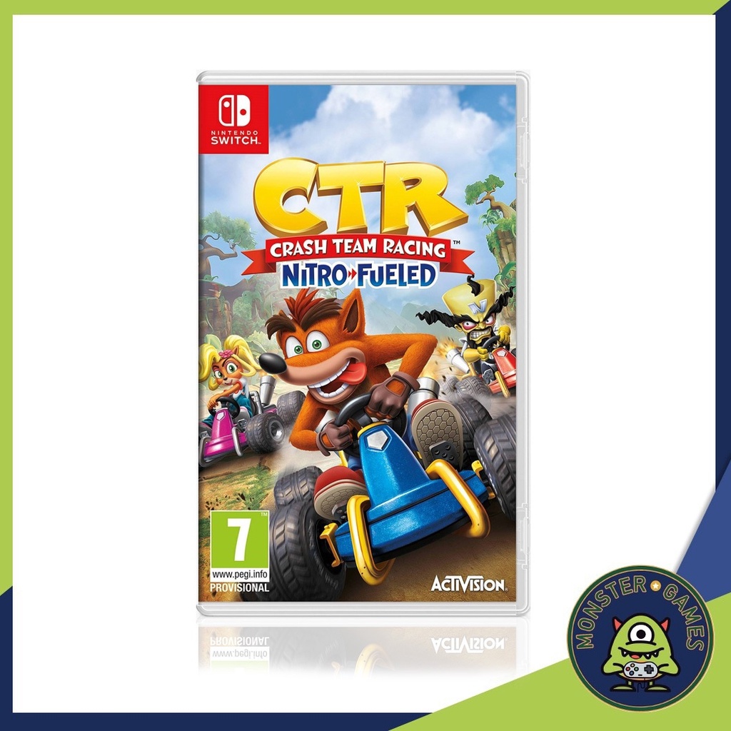Crash Team Racing Nitro Fueled Nintendo Switch Game แท้มือ1!! (Crash Team Racing Switch)(CTR Switch)