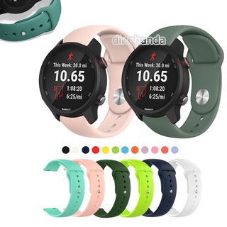 สายคล้องคอซิลิโคนอ่อนสำหรับผู้เบิกทาง Garmin Forerunner 645 245 245M