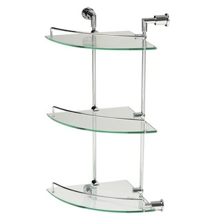 ชั้นวาง ชั้นกระจกเข้ามุม 3 ชั้น MOYA 29497GLASS SHELF 3 TIERS MOYA 29497