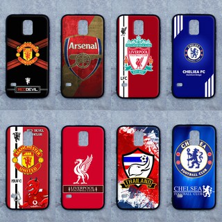 เคส  Samsung  S5  ลายทีมฟุตบอล  ขอบนิ่มหลังแข็ง เคสมือถือ เคสโทรศัพท์ Case