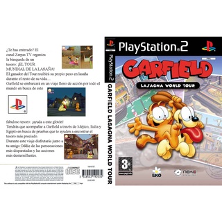 แผ่นเกมส์ PS2 Garfield Lasagna World Tour   คุณภาพ ส่งไว (CD)