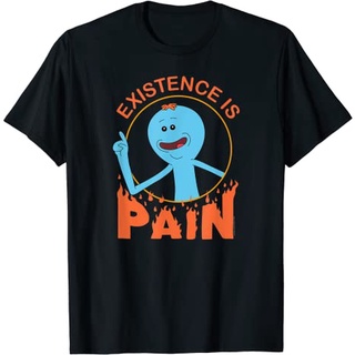 เสื้อยืดผ้าฝ้ายพรีเมี่ยม เสื้อยืด พิมพ์ลาย R and ME PAIN