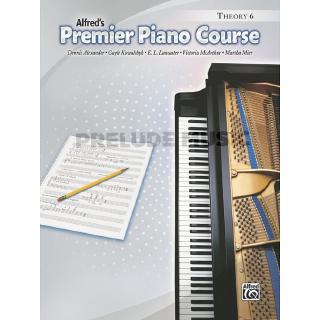 (โค้ดINCSM2Lลด70฿) Premier Piano Course, Theory 6 00-34668