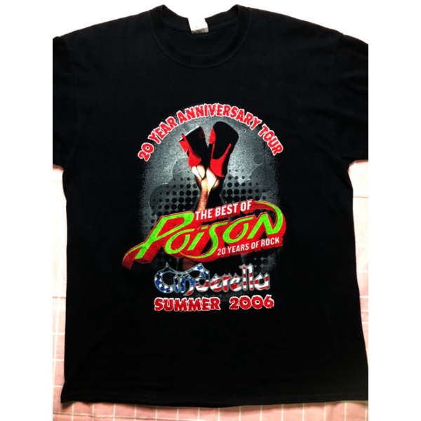 เสื้อวงPoisonปี2006ของแท้