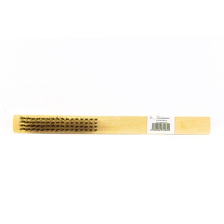 แปรงทองเหลือง ซิโน 4 แถว 4 ROW BRASS BRUSH SHINO BRUSH