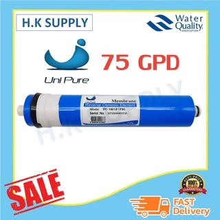 Unipure ไส้กรองน้ำ เมมเบรน RO Membrane 50 75 100 150 200 GPD 1812 2012 ไส้กรองเมมเบรน เครื่องกรองน้ำ ตู้น้ำหยอดเหรียญ