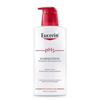 Eucerin PH 5 Wash lotion ยูเซอริน PH5 พีเอช 5 วอช โลชั่น โลชั่นอาบน้ำ ถนอมผิว ครีมอาบน้ำ ขนาด 200 ml 09904