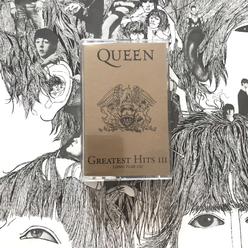 Tape Cassette เทปเพลง Queen ‎– Greatest Hits I II & III The Platinum Collection (2000)