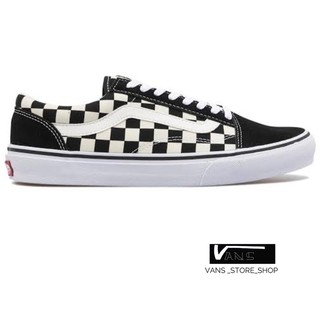 VANS OLD SKOOL DX V36CLA CHECKERBOARD BLACK SANEAKERS JAPAN EDITION (พื้น ULTRACUSH) SNEAKERS สินค้ามีประกันแท้