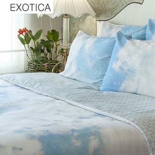 EXOTICA ปลอกผ้านวม ลาย On Cloud Nine ขนาด 100”x90” (สำหรับเตียง 6 หรือ 5 ฟุต), 70”x90” (สำหรับเตียง 3.5 ฟุต)