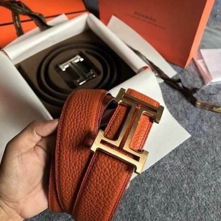 ✅เข็มขัด Hermes (หนังแท้) 🚩ส่งฟรีEms