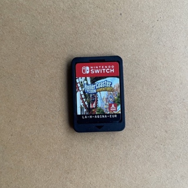 (มือสอง-ไม่มีกล่องนะคะ) แผ่นเกม Roller Coaster Tycoon สำหรับ Nintendo Switch