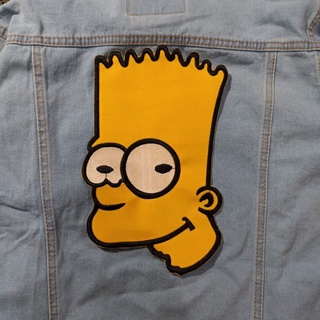 แผ่นแพทช์ ปักลายสัญลักษณ์ The Simpson คุณภาพสูง