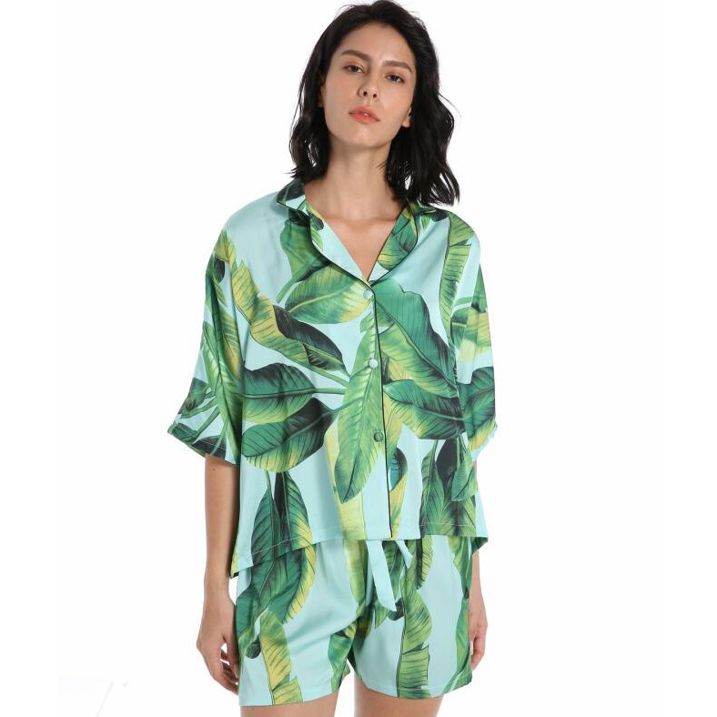 Youhottest Oversize Special Design Women Silk Pajama