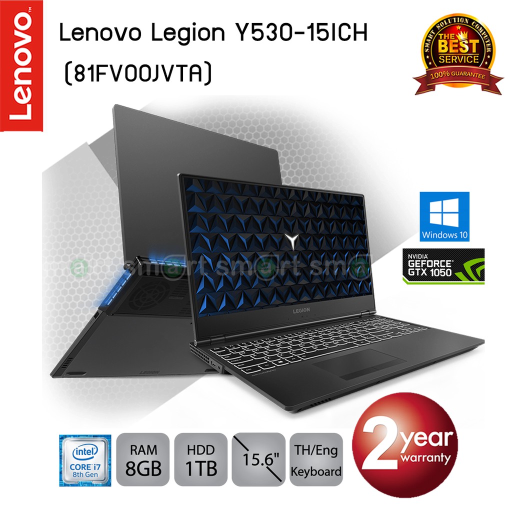 Lenovo Legion Y530-15ICH (81FV00JVTA) i7-8750H/8GB/1TB/GTX1050 GB/15.6/Win10n (Black)