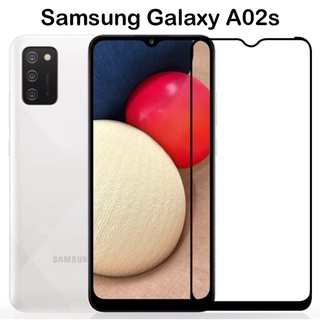 ฟิล์มกระจก นิรภัย เต็มจอ Samsung A02s A03S ฟิล์มเต็มจอ ใสเคสได้ ฟิล์มกันกระแทก ฟิล์มกันจอแตก คุณภาพดี ติดง่าย