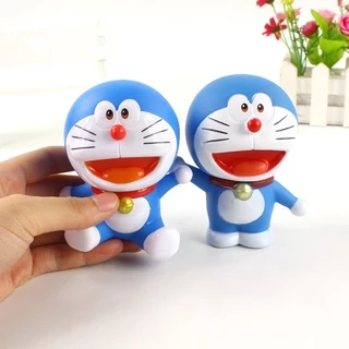 โมเดลตุ๊กตาฟิกเกอร์ Kawaii Doraemon ขนาด 8 ซม. 2 สไตล์ เหมาะกับของขวัญวันเกิด ของเล่นสําหรับเด็ก