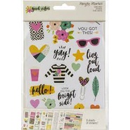 Simple Stories Good Vibes Collection 4x6 cardstock stickers