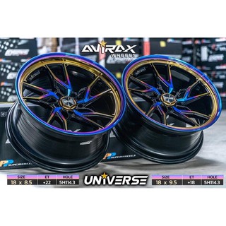 ล้อแม็กซ์ Avirax Semi forged ขอบ18 5h114 เบาแกร่งทนทาน ค