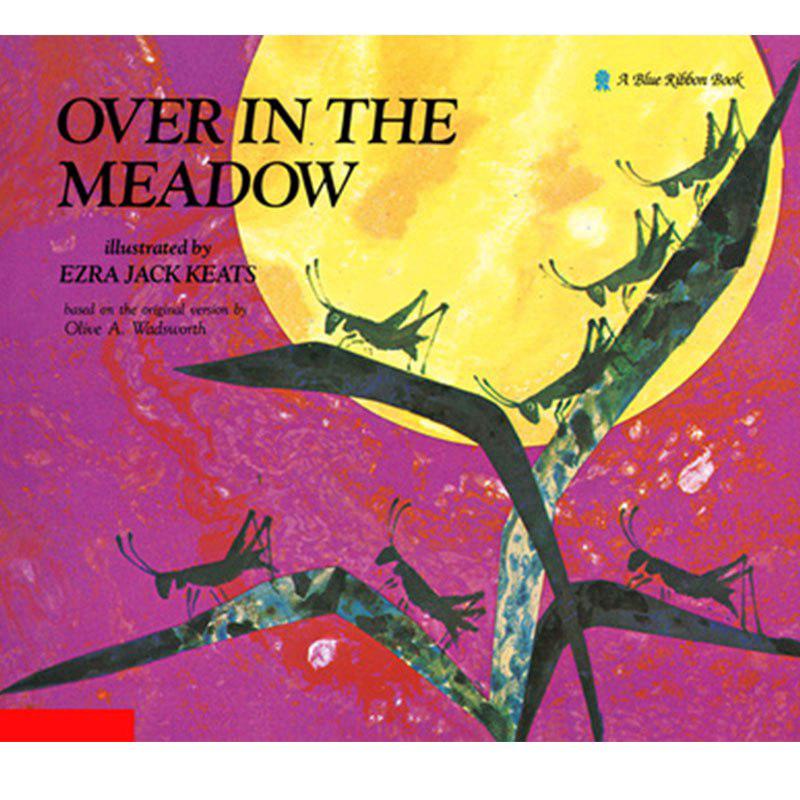 หนังสือภาษาอังกฤษสำหรับเด็ก Over In The Meadow Educational English Picture Story Books