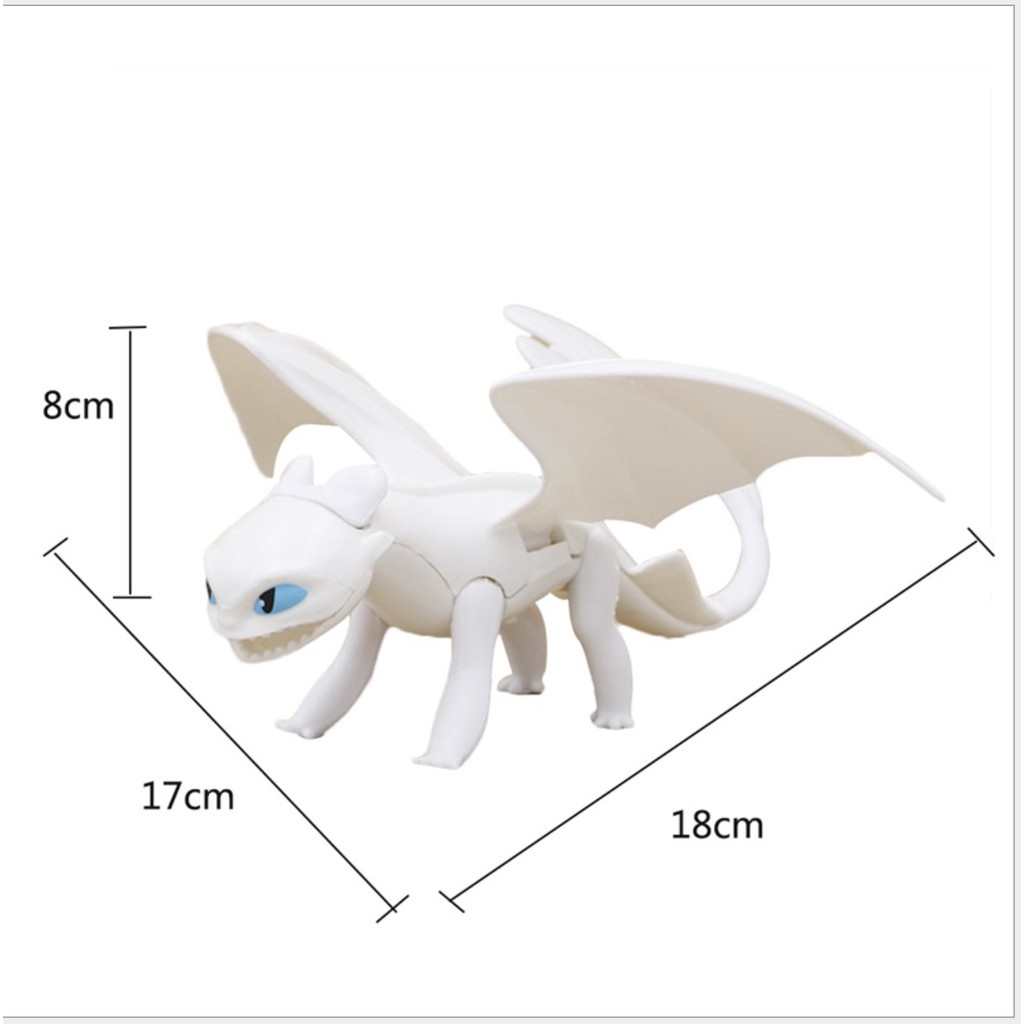 โมเดลมังกรเพลิงนิล Dragon Night Fury รูปที่ 7