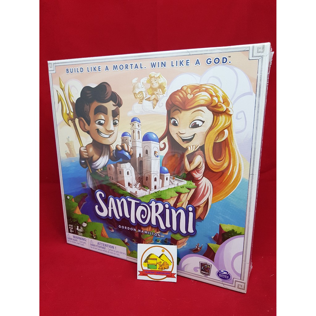 (มีตำหนิ) SANTORINI BOARDGAME ซานโตรินี่ บอร์เกม