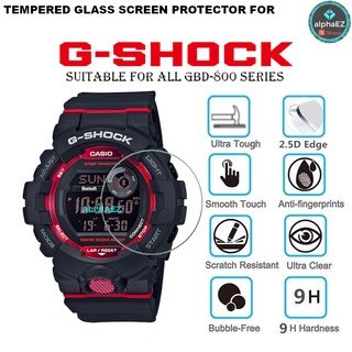 Casio G-Shock GBD-800 Series 9H ฟิล์มกระจกนิรภัยกันรอยหน้าจอ GBD800 กันรอยขีดข่วน