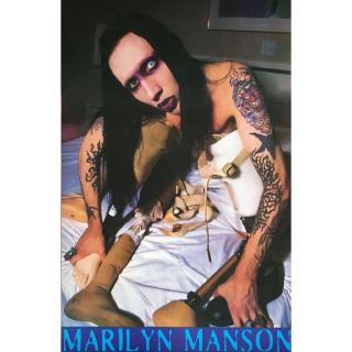 Marilyn Manson (m), โปสเตอร์นักร้องต่างประเทศ AM/EU