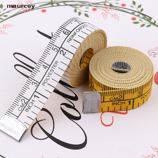 maurcey 60in Soft Sewing Ruler Meter Sewing Tape Measure Body Clothes Ruler Sewing Kits MC