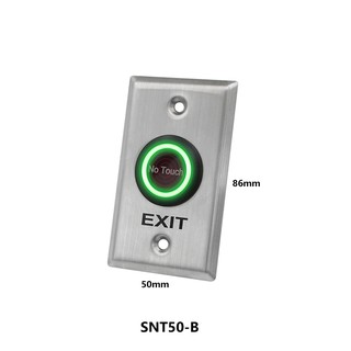 No Touch Exit Switch Exit Button No Touch รุ่น SNT50-B ปุ่มเปิดประตูทางออก ขนาดเล็ก