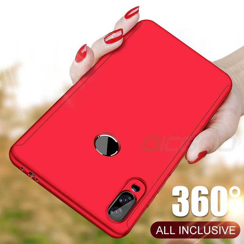 Vivo V9 V11i V15Pro V11 V11Pro V7 V7Plus  หรูหรา 360 เต็ม มีการป้องกัน กันกระแทก ผอม ยาก เคสโทรศัพท์มือถือ พร้อมกระจกนิรภัยฟรี