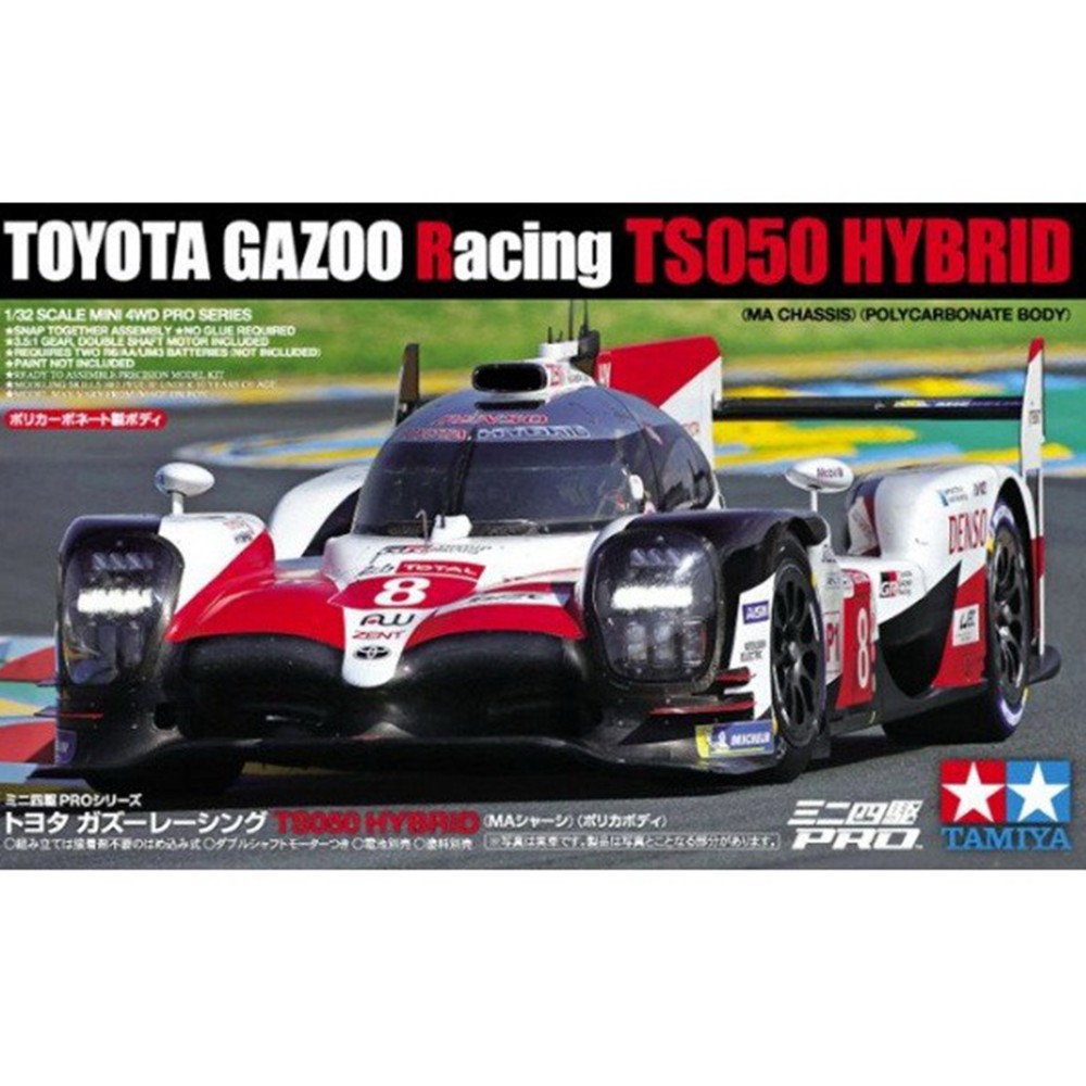 [Tamiya] 1/24 : Toyota Gazoo Racing TS050 Hybrid (MA Chassis/Polycarbonate Body) (TA 18652)
