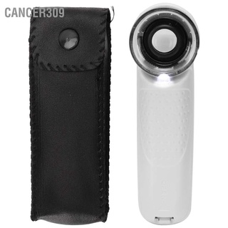 Cancer309 45X Handheld Magnifying Glass Battery Powered LED Magnifier for Jewelry Identification