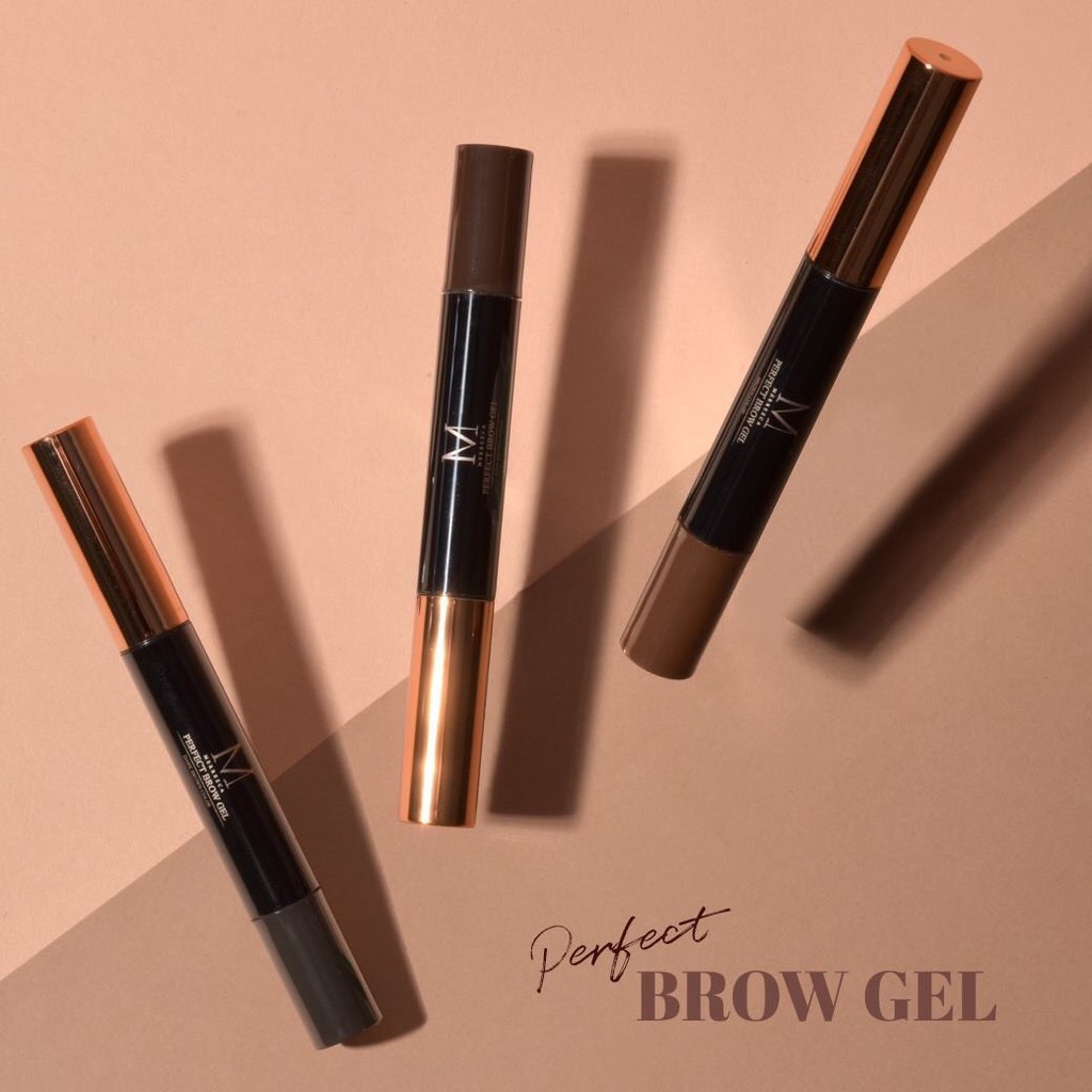 Merrezca perfect brow gel สี Deep Brown เจลเขียนคิ้ว