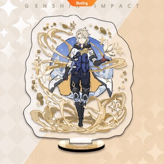 อะนิเมะรูป Genshin Impact Gorou Raiden Shogun Arataki Itto อะคริลิครุ่นแผ่น Decor ยืนป้ายพวงกุญแจคอสเพลย์ | Bolive |