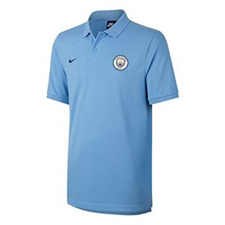 เสื้อโปโล แขนสั้น พิมพ์ลาย Manchester City สําหรับผู้ชาย