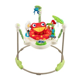 smartbabyandkid Rain Forest Jumperoo หมุนรอบ 360 องศา-สีเขียว