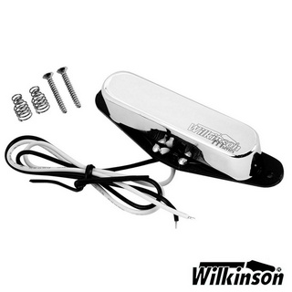 Wilkinson® ปิ๊กอัพกีตาร์ไฟฟ้า แบบ Tele Single Coil วัสดุอัลนิโก้ ตำแหน่งคอ 6.8KO รุ่น WOVTA-N + แถมฟรีน็อต &amp; สปริง