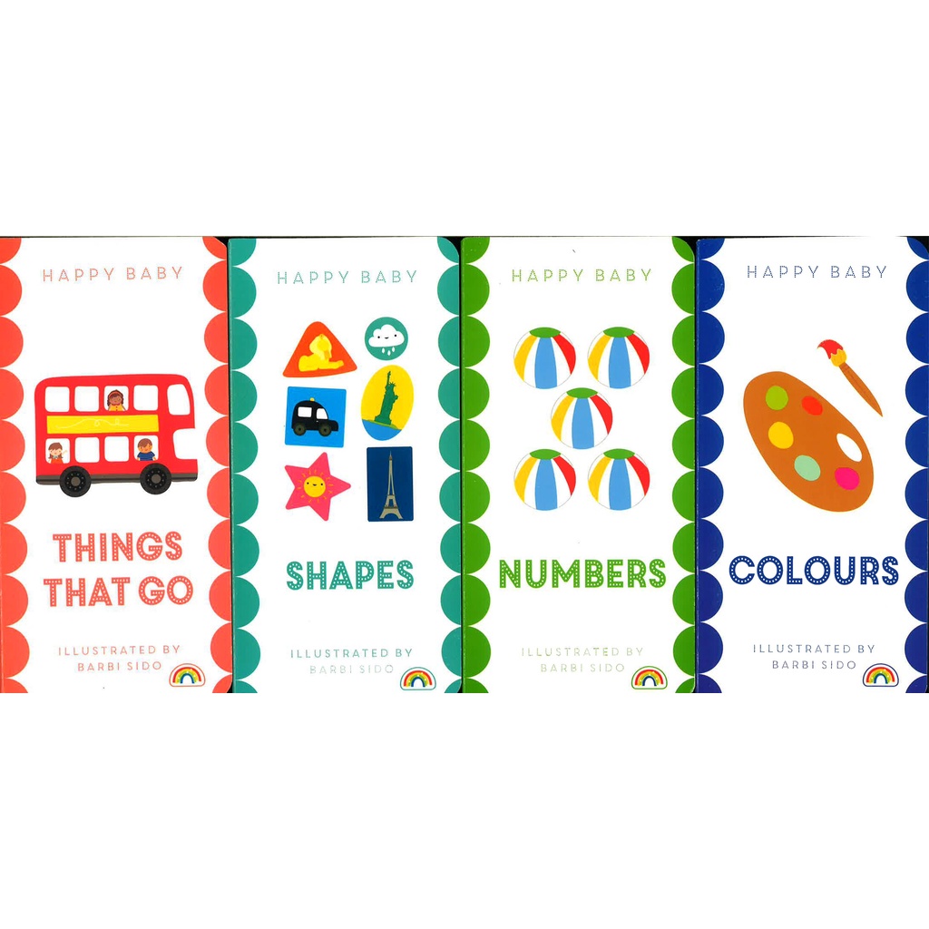 BBW หนังสือ Happy Baby : Learning Set 4 Books ISBN: 9781784682224