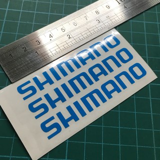 สติกเกอร์ SHIMANO สําหรับติดตกแต่งรถจักรยาน ตกปลา แล็ปท็อป มือถือ